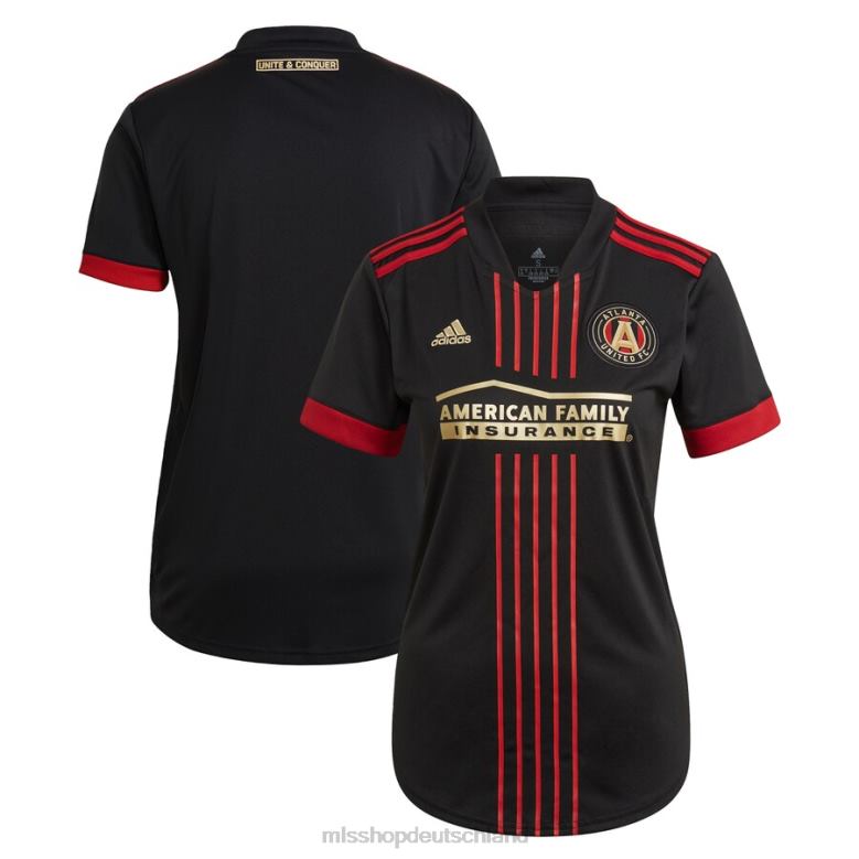 MLS Jerseys Frauen Atlanta United FC adidas schwarzes 2021 The Blvck Kit Replika-Trikot 4PP8T81