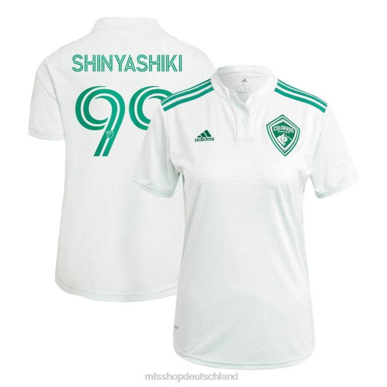 MLS Jerseys Frauen Colorado Rapids Andre Shinyashiki adidas grünes Replika-Spielertrikot der Klasse 5 2021 4PP8T1368