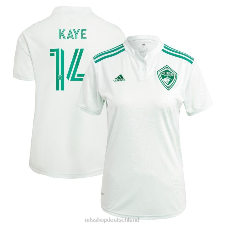MLS Jerseys Frauen Colorado Rapids Mark-Anthony Kaye adidas grünes 2021 Class Five Replika-Spielertrikot 4PP8T1513