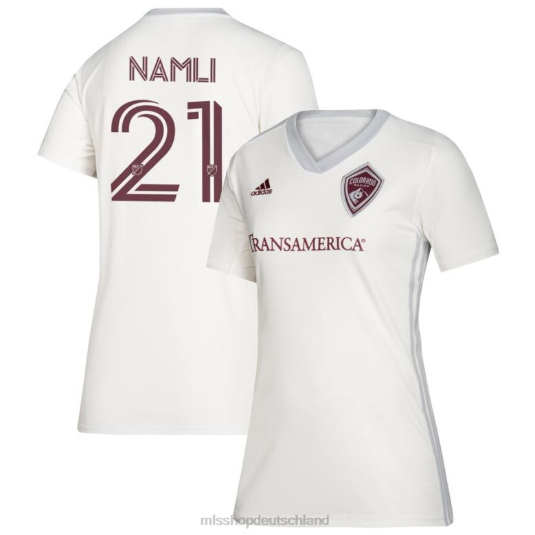 MLS Jerseys Frauen Colorado Rapids Younes Namli adidas weißes 2020 sekundäres Replika-Trikot 4PP8T1444