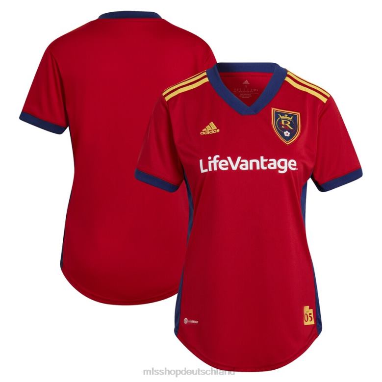 MLS Jerseys Frauen Real Salt Lake adidas Red 2022 The Believe Kit Replica Blank Jersey 4PP8T1331