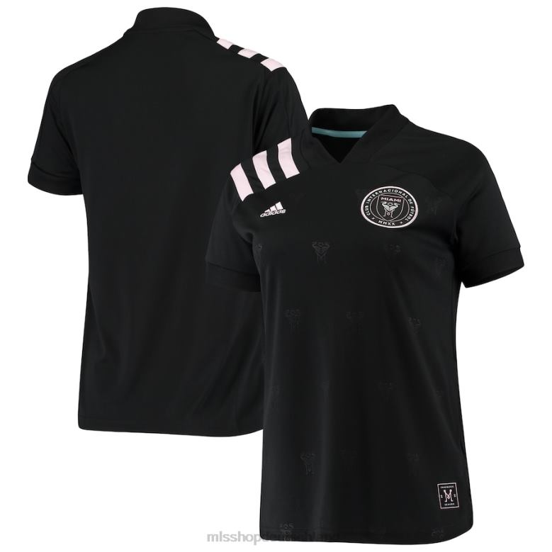 MLS Jerseys Frauen Inter Miami CF adidas schwarzes 2020 Auswärtsteam-Replika-Trikot 4PP8T1435