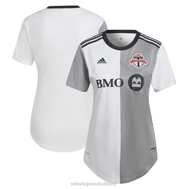 MLS Jerseys Frauen Toronto FC Adidas White 2022 Community Kit Replica leeres Trikot 4PP8T997