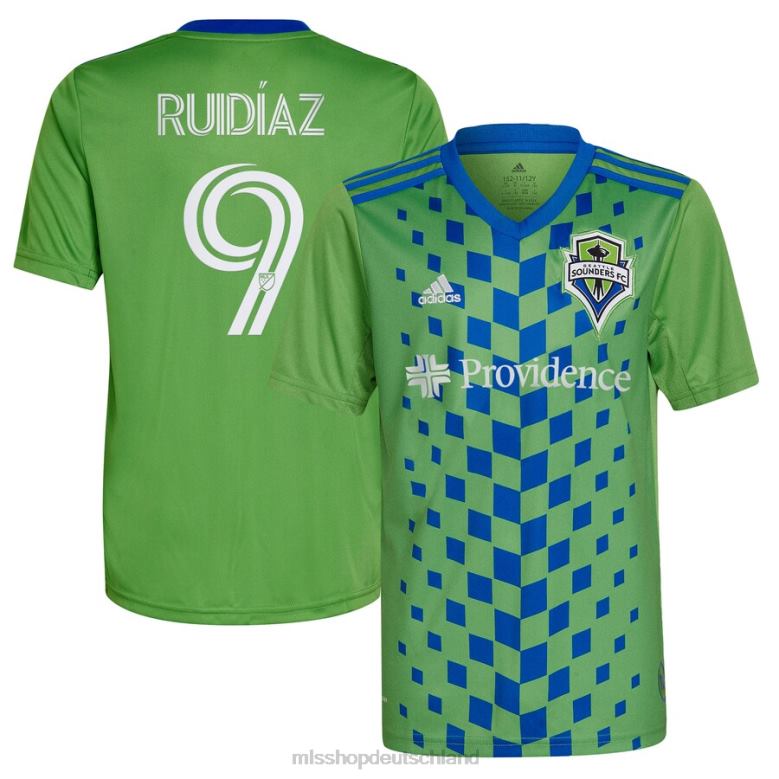 MLS Jerseys Kinder Seattle Sounders FC Raul Ruidiaz Adidas Grünes 2023 Legacy Grünes Replika-Spielertrikot 4PP8T743