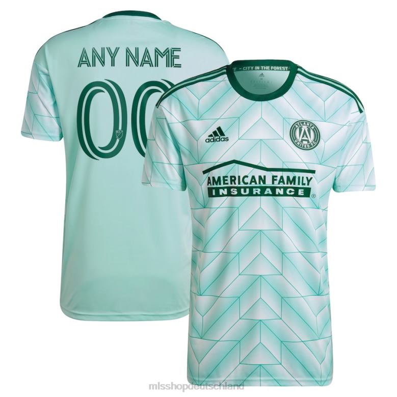 MLS Jerseys Männer Atlanta United FC Adidas Mint 2022 The Forest Kit Replica Custom Jersey 4PP8T650