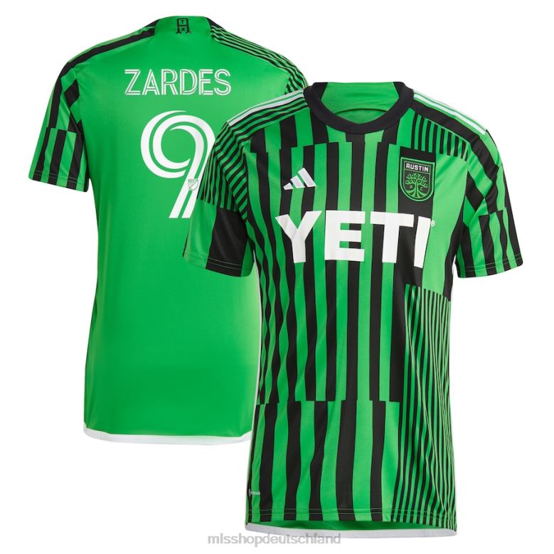 MLS Jerseys Männer Austin fc gyasi zardes adidas grünes 2023 las voces kit replik-trikot 4PP8T1023