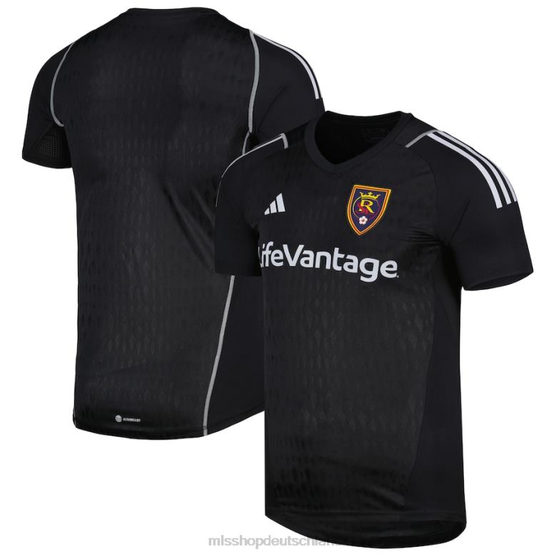MLS Jerseys Männer Real Salt Lake adidas schwarzes Replika-Torwarttrikot 2023 4PP8T851
