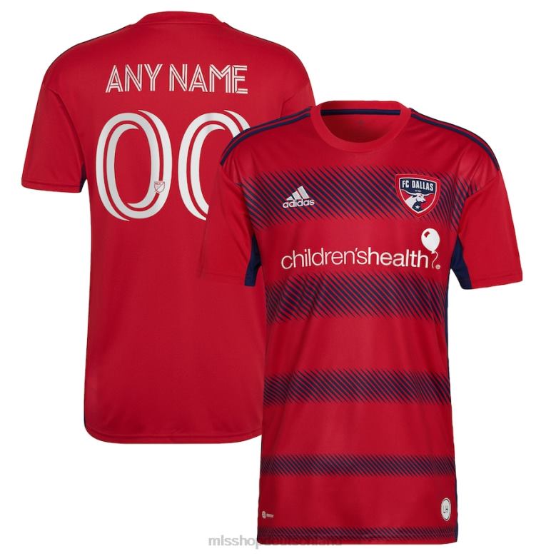 MLS Jerseys Männer fc dallas adidas rot 2022 crescendo kit replik kundenspezifisches trikot 4PP8T786