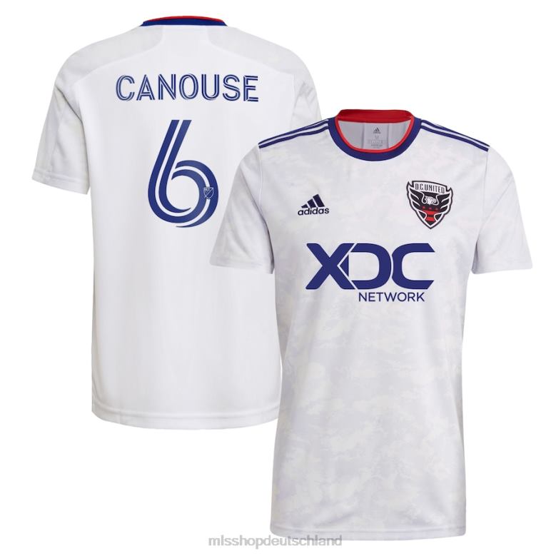 MLS Jerseys Männer Gleichstrom United Russell Canouse Adidas Weißes 2022 The Marble Replika-Spielertrikot 4PP8T859