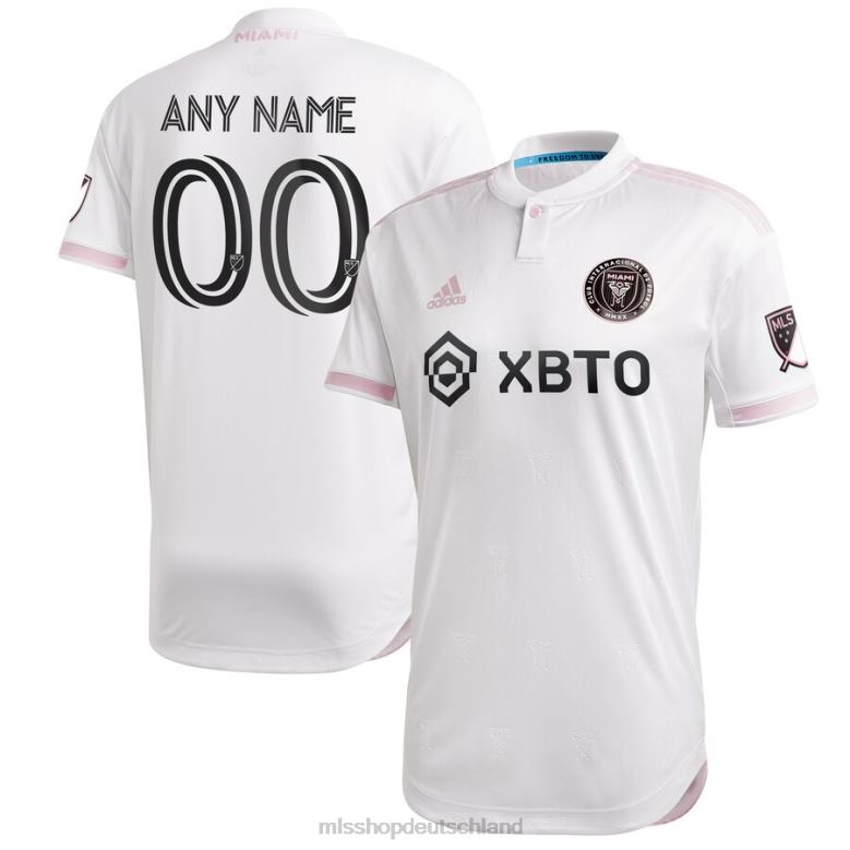 MLS Jerseys Männer Inter Miami CF adidas Weiß 2020 Primary Custom Authentic Trikot 4PP8T601