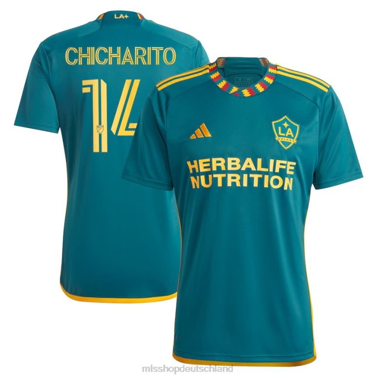 MLS Jerseys Männer La Galaxy Chicharito adidas grünes 2023 La Kit Replika-Spielertrikot 4PP8T660