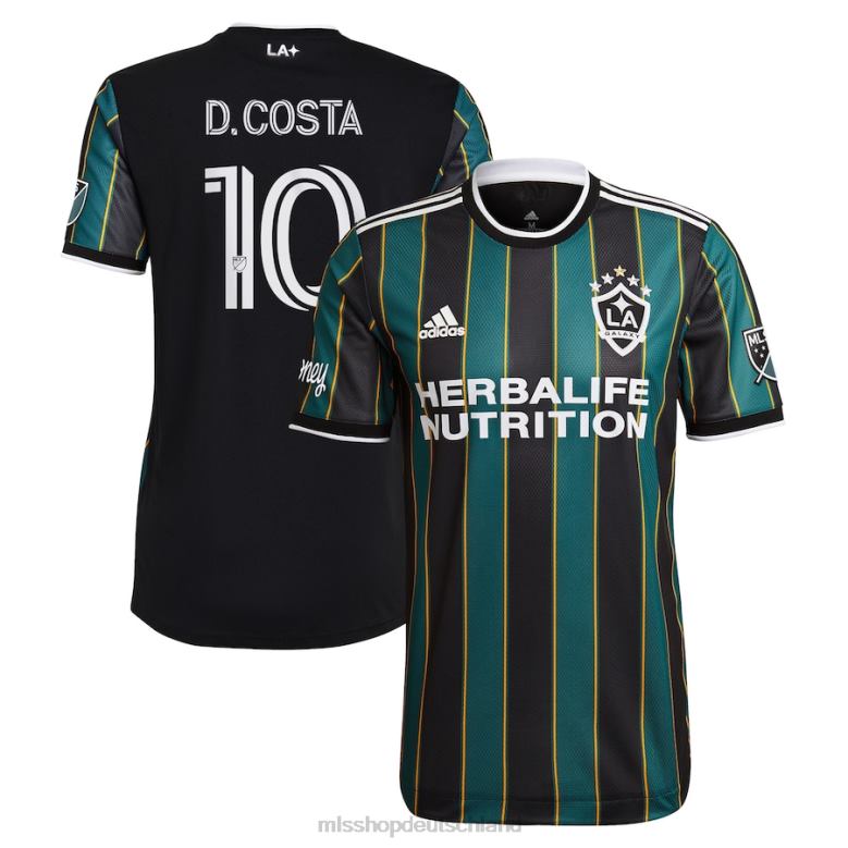 MLS Jerseys Männer La Galaxy Douglas Costa adidas schwarz 2021 das La Galaxy Community Kit authentisches Spielertrikot 4PP8T805