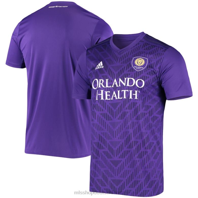 MLS Jerseys Männer Orlando City SC adidas Lila 2020 Replica Blank Primary Aeroready Trikot 4PP8T641