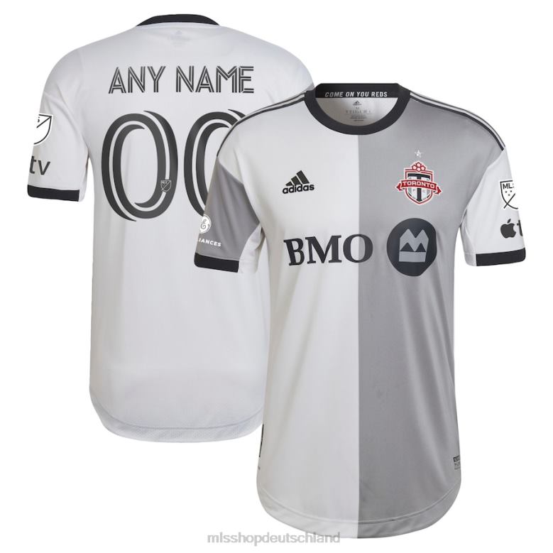MLS Jerseys Männer Toronto FC Adidas White 2023 Community Kit Authentisches individuelles Trikot 4PP8T1096