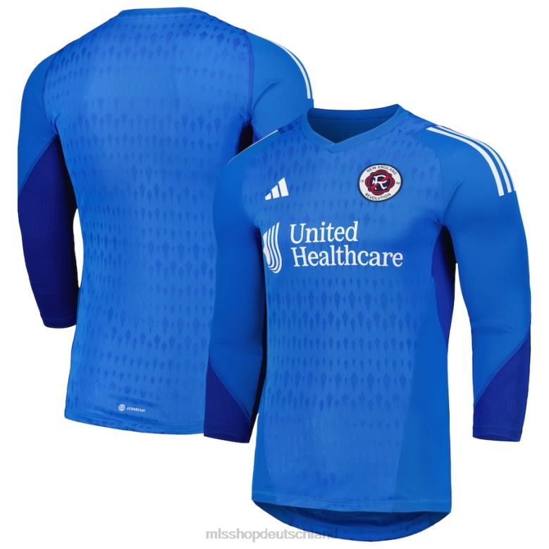 MLS Jerseys Männer New England Revolution adidas Blau 2023 Torwart-Langarm-Replika-Trikot 4PP8T234